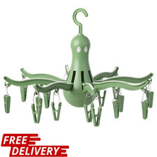 IKEA PRESSA 16 Pegs Hanging Dryer Octopus Airer for Clothes Socks Underwear