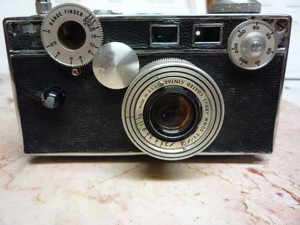 Vintage  Argus C3 Brick 35mm  Camera w/ 50mm F3.5 Cintar Lens & Case UNTESTED