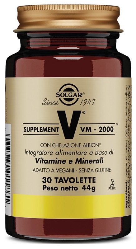 Solgar VM-2000 30 Tav: Benessere e Vitalità per lo Stress Quotidiano