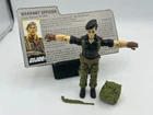Vintage GI Joe 1985 Flint 100% Complete w/ Filecard