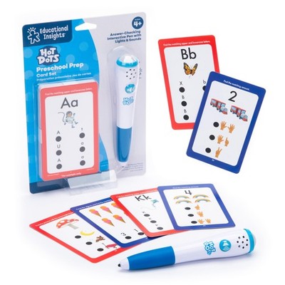 Educational Insights Hot Dots Preschool Prep Set   standard, White Or Gray