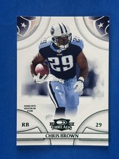 2008 Donruss Threads Retail Green #144 Chris Brown Houston Texans #/200