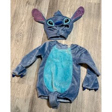 Disney Baby Stitch Costume Bodysuit Hat Set - 6-12 Months