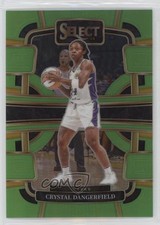 2024 Select WNBA Concourse Neon Green Prizm 28/75 Crystal Dangerfield #35 0u2j