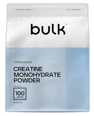 BULK Creatine Monohydrate Unflavoured Powder 100g Micronized, Workout Nutrition