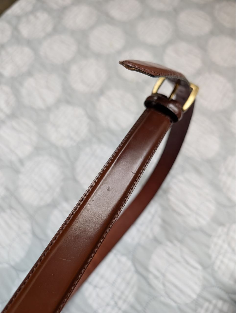 Vintage  Coach Women`s Leather Brown Belt Size 38 thumbnail 5