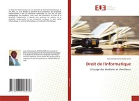 Jean-Chrysostome Atafo Lema | Droit De L'informatique | Taschenbuch (2021)