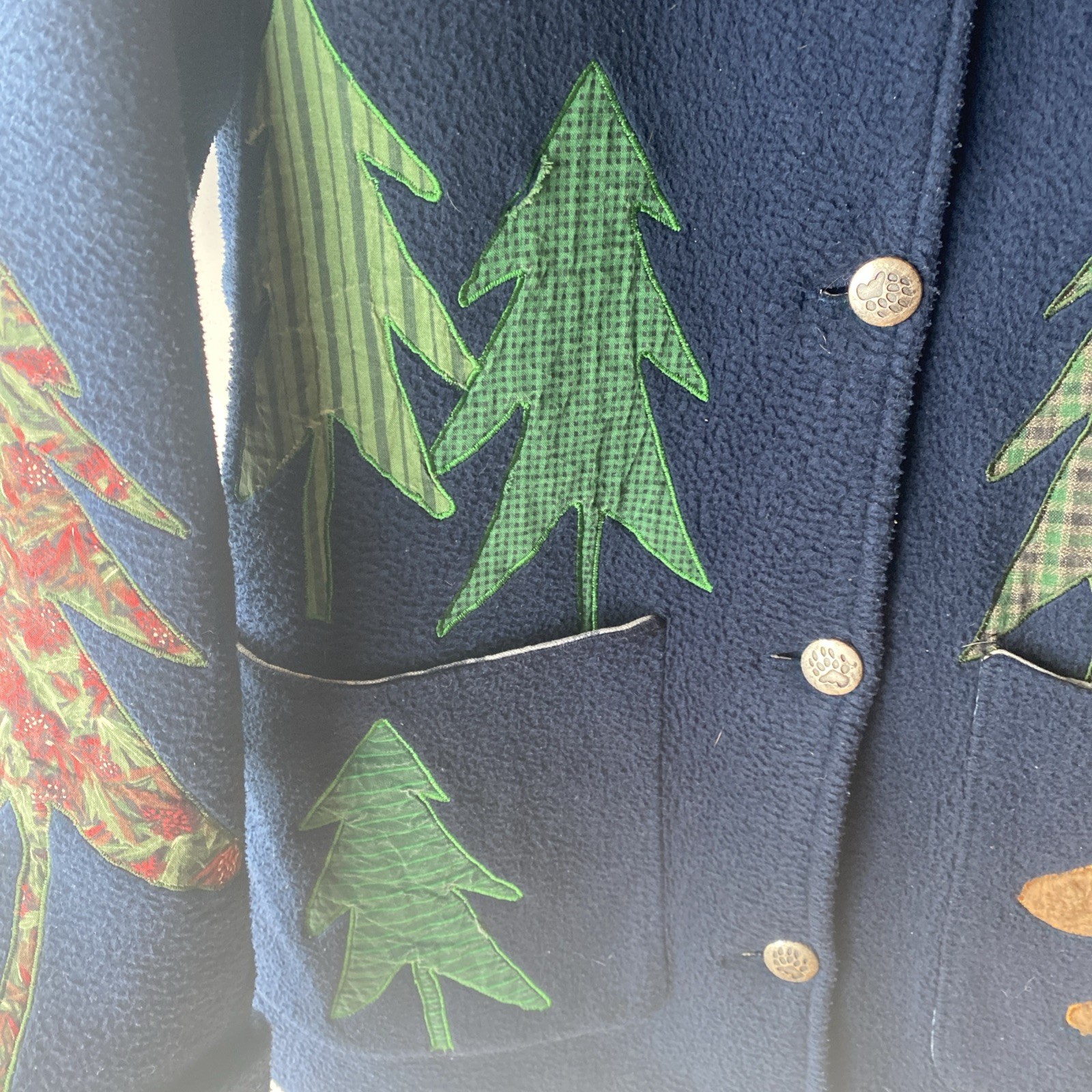 Winter Jacket Coat HANDMADE RUSTIC Cabin QUILTED … - image 5