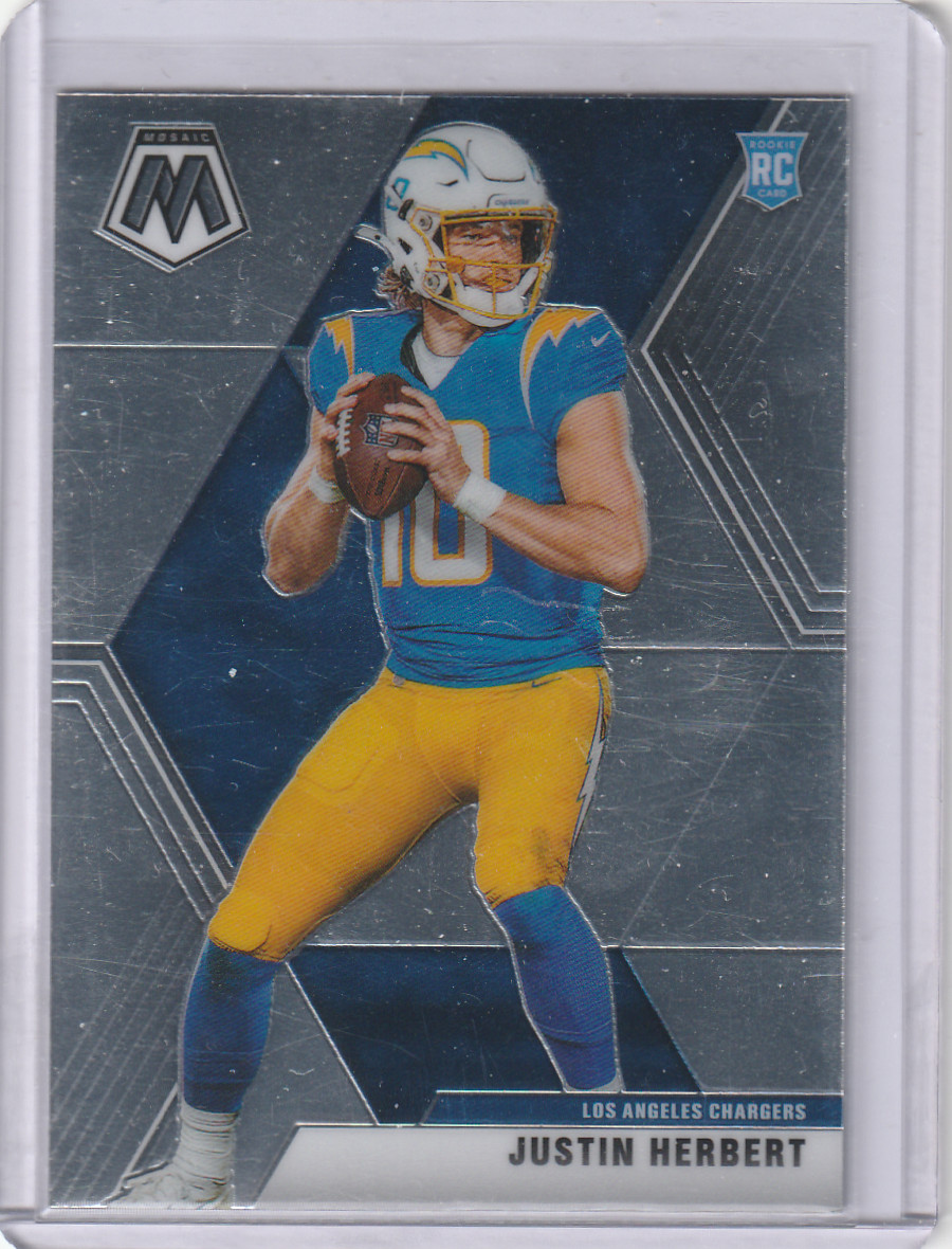 2020 Panini Mosaic - Rookies Justin Herbert #204 (RC) Base