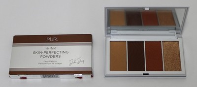 PUR Cosmetics~ 4-in-1 Skin Perfecting Powders Face Palette ~Shade Dark Deep ~NIB