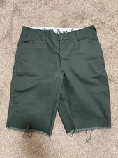 Ben Davis Shorts Cutoff Size 36 Olive Green Great Condition Workwear Shorts