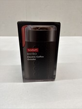 Bodum Bistro Electric Coffee Grinder No.11160-3 - Red Brand New Open Box