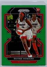 2022 Panini Prizm WNBA RHYNE HOWARD Green Prizm Rookie RC #181 Dream