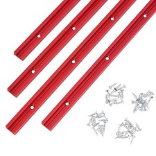 4 PCS 48 Inch Universal T Track Double Cut Pr...