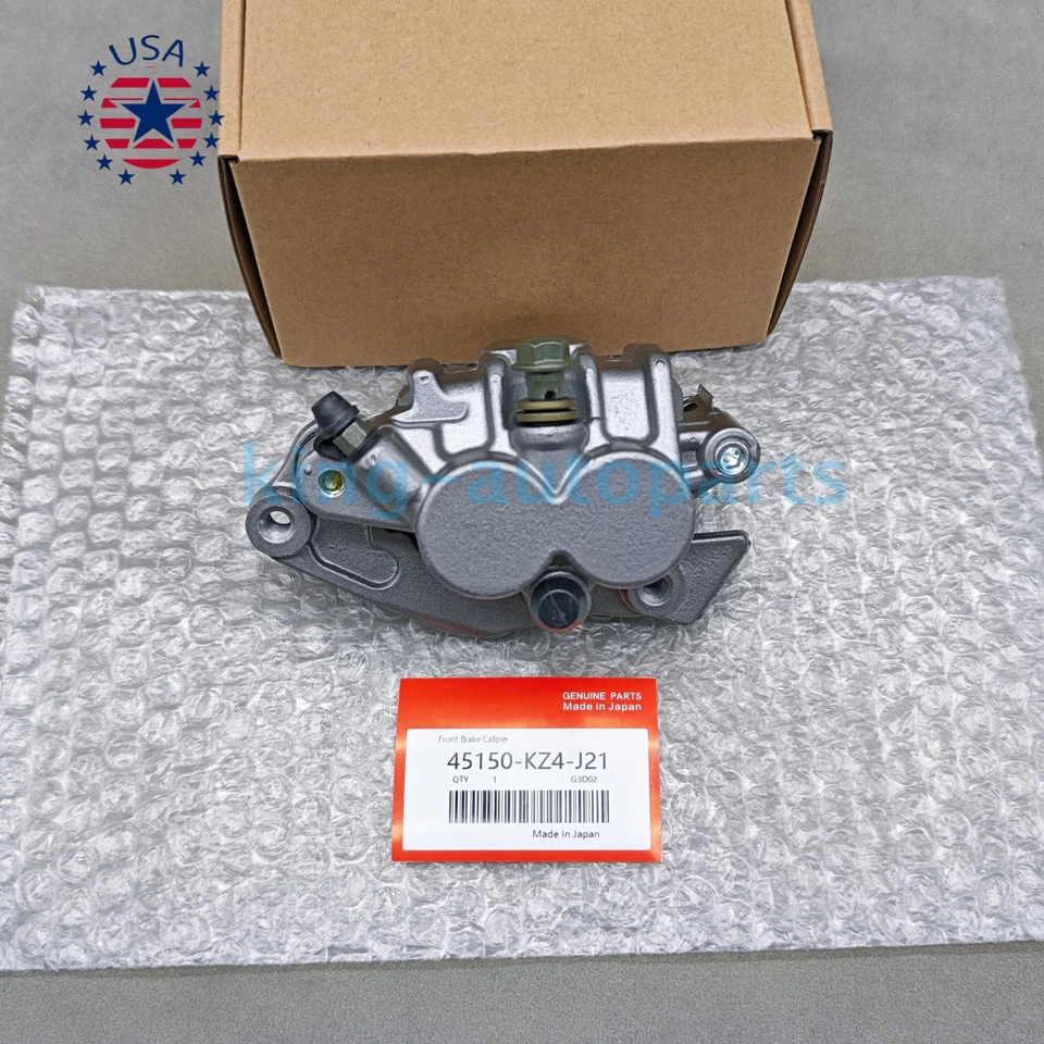 Front Brake Caliper &Pads For Honda CR125R CR250R CR500R 95-05 45150-KZ4-J21 US - Изображение 2 из 4