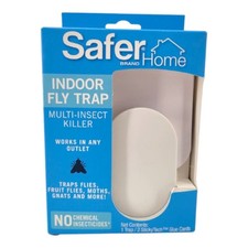 Safer Home SH502 Indoor Plug-In Fly Trap for Fruit Flies Moths Gnats