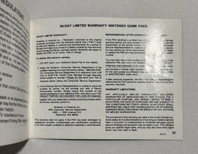 StarTropics Nintendo NES 1990 & Manual (No Secret Letter) Auth Tested FREE Ship
