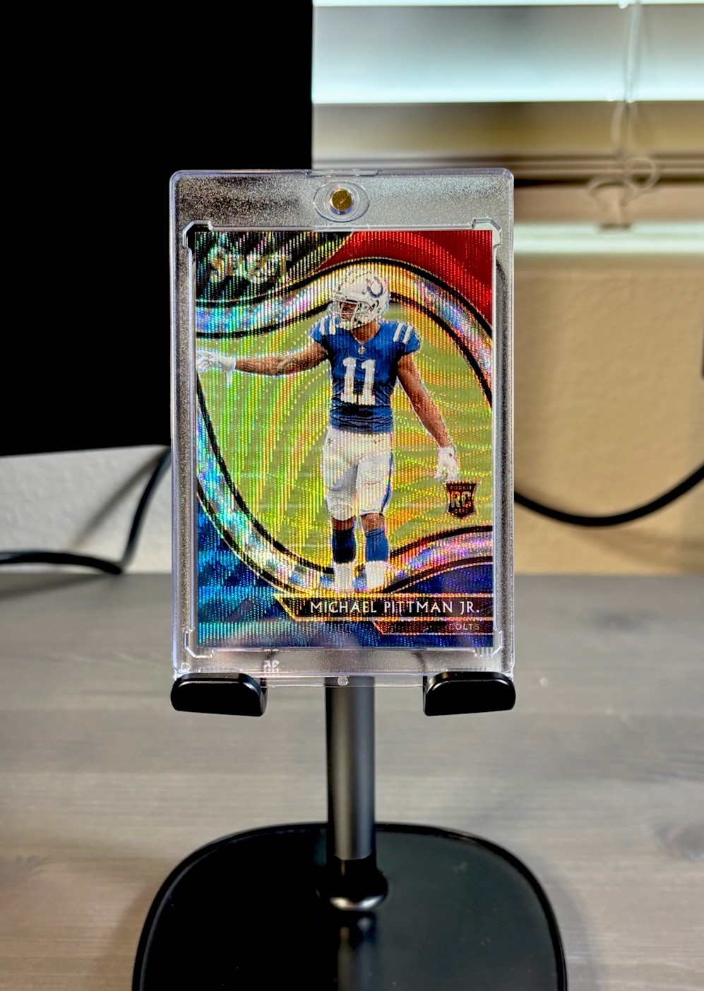 Michael Pittman Jr 2020 Select Tri-Color Prizm Field Level /75 Rookie Card Colts