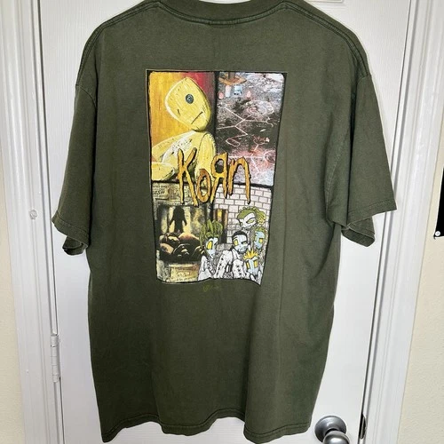SIGNED Korn RARE Vintage “Everybody’s Got Issues, Do You?” 1 1990s vintage concert t-shirt, vintage, size XL, single stitch, B+ condition