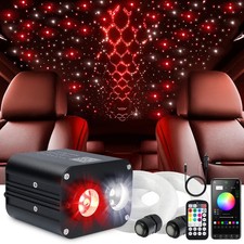 Starlight Headliner Kittwinkle Music Sync Dual Color Fiber Optic Star Ceil...