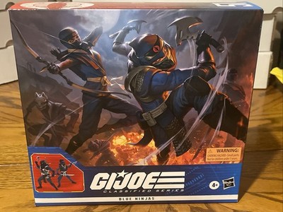 *** GI JOE CLASSIFIED #51 BLUE NINJAS 2 PACK EXCLUSIVE BRAND NEW *** G.I. Joe