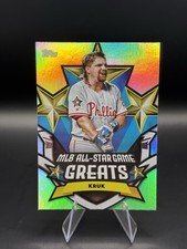 John Kruk 2025 Topps #ASGG-22 All-Star Game Greats Philadelphia Phillies Card
