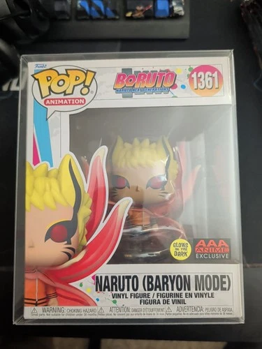 Funko Super Pop Boruto Naruto (Baryon Mode) GITD 6" Figure AAA Anime Exclusive