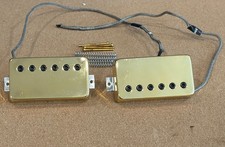 Bare Knuckle Holydiver Humbucker Set-Gold Covers with Black Bolts