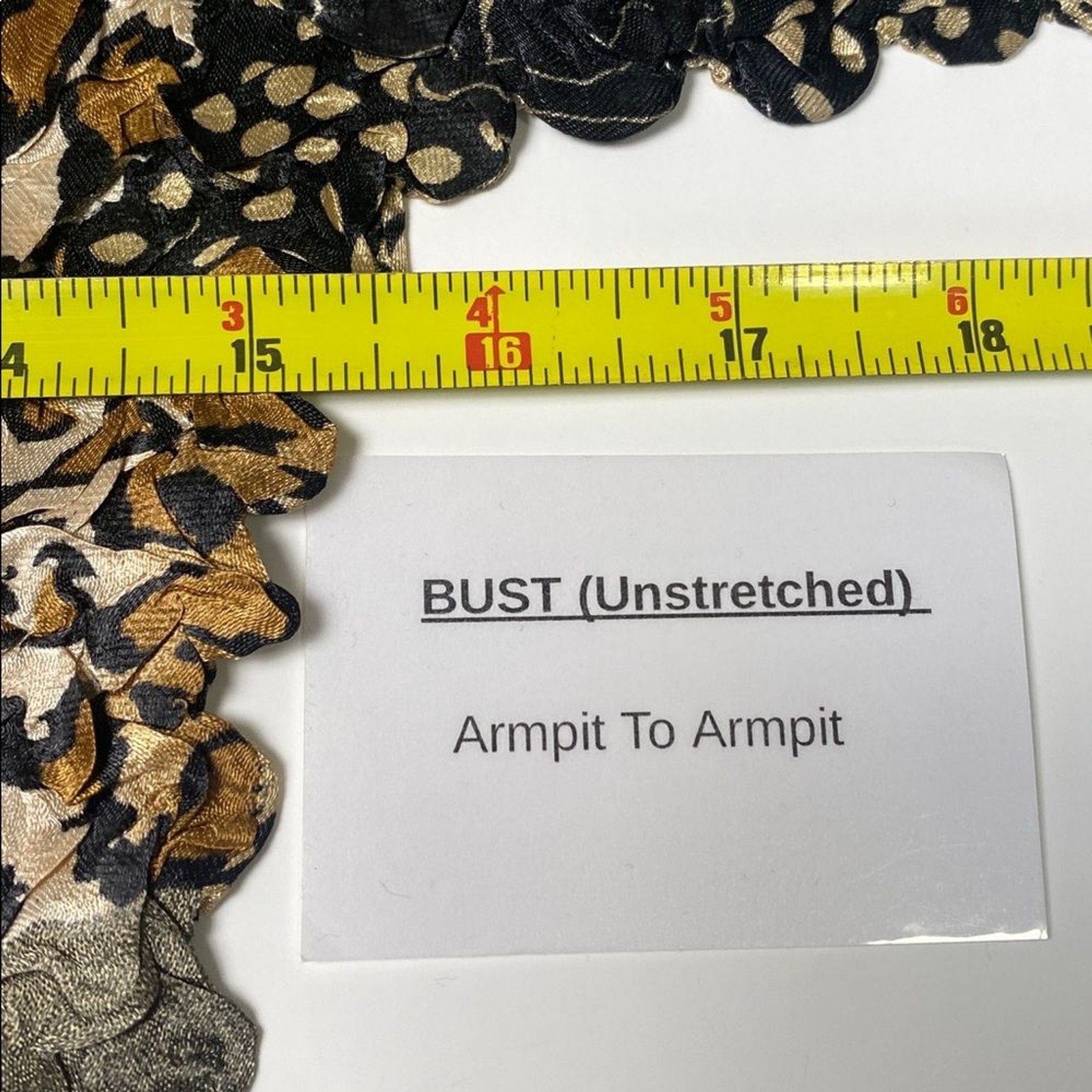 ABC Collection Patchwork Animal Print Crinkle Top… - image 4