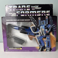 Dirge G1 1985 TRANSFORMERS Vintage Original 100  COMPLETE w Box & Inserts