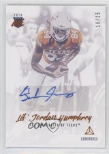 2019 Panini Luminance Rookie Ink Orange 18/25 Lil'Jordan Humphrey Auto fm0