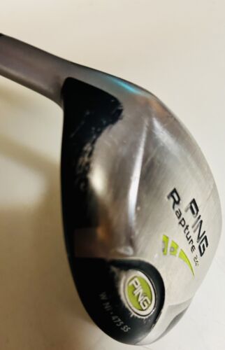 LH ping Rapture 4 Hybrid 24° degree w/Ping 909H Regular Flex Shaft w/head cover - Picture 2 of 11