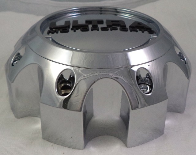 Ultra Wheels Chrome Custom Wheel Center Cap Caps Set 4 899778 NEW