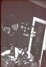 VTG 35mm  Kodachrome Slide Transparency Halloween Kids Costumes Jack O'Lanterns