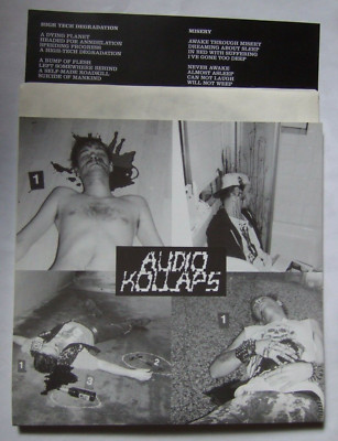 WOLFBRIGADE High-Tech Degradation  /  AUDIO KOLLAPS - 5 vor 12 - Split 7'' 