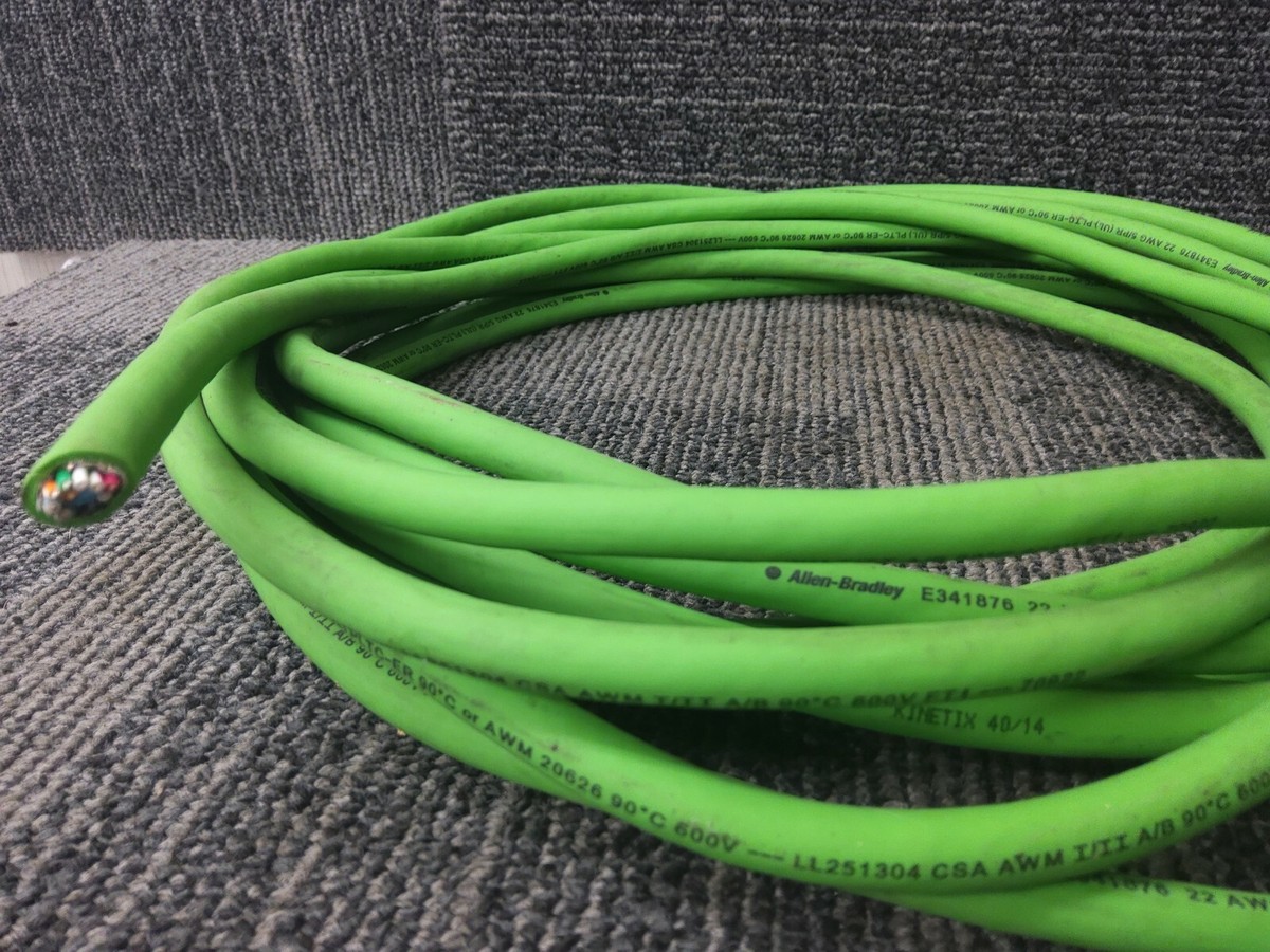 ALLEN BRADLEY Kintex Cable E341876 22AWG 26 Ft. (Pre-Owned) | eBay