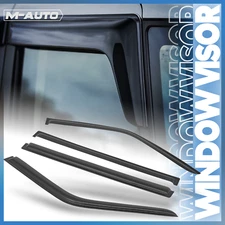 Smoke Window Visor Shade Sun Guard Vent Wind Rain Deflector for 09-14 Ford Flex