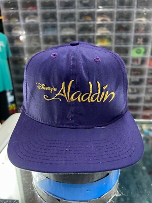 NWT Discontinued Disney Aladdin Hat American Needle Aladdin SnapBack Disney Hat Vintage 90s | eBay main image 3