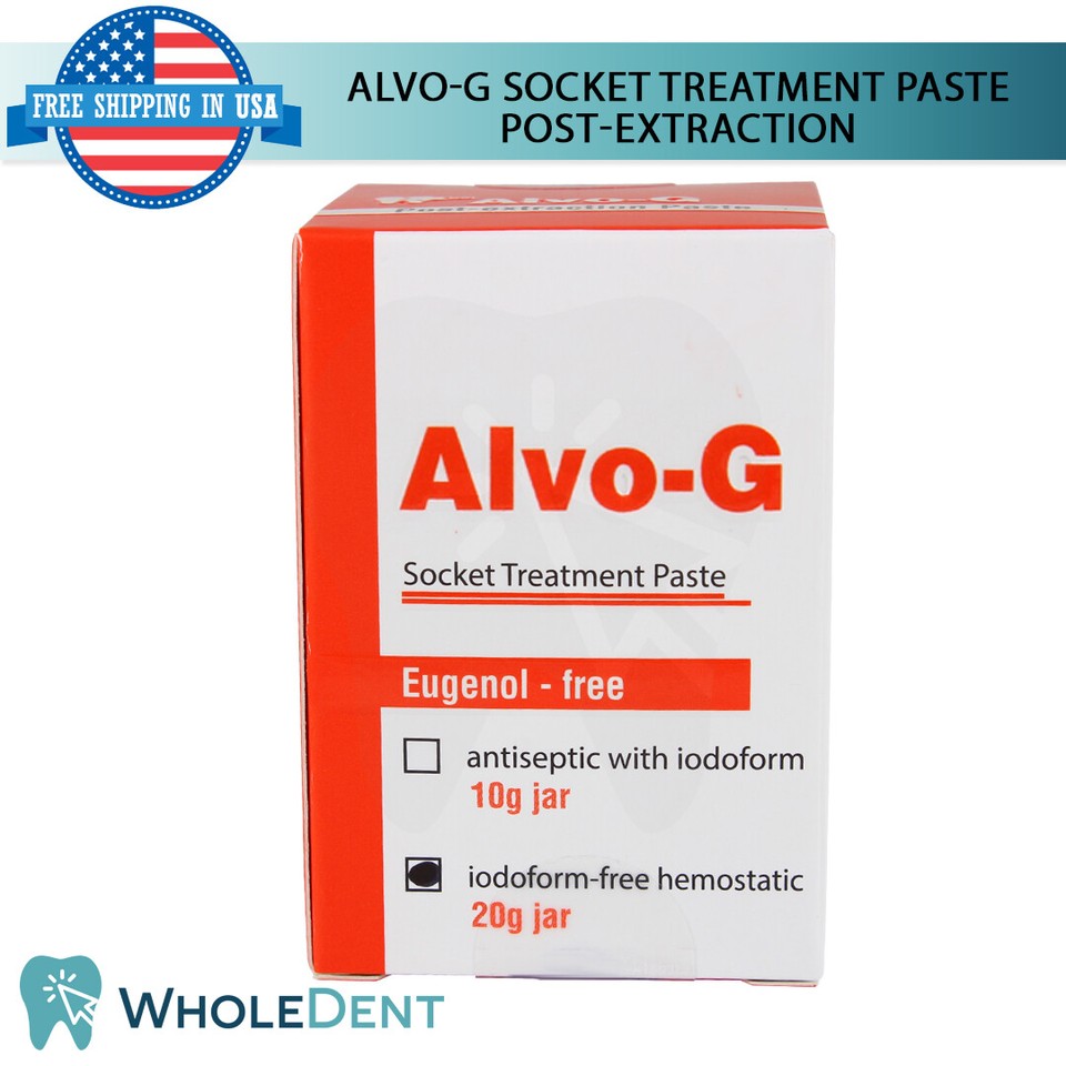Alvo-G Dry Socket Treatment Paste Post Teeth Extraction Cure Dental Non ...