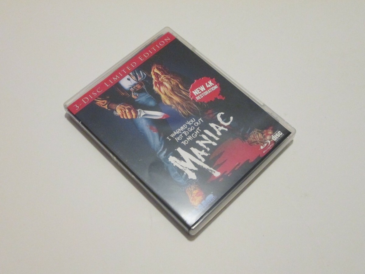 Maniac 3 Disc Limited Edition Blu-Ray 827058802192| eBay
