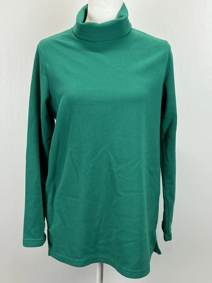 Lands end fleece best sale turtleneck