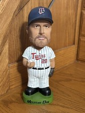 Bert Blyleven Bobblehead Minnesota Twins Baseball SGA Green Base Mountain Dew