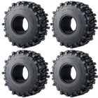 4PCS 125MM 2.2'' Rubber Tyres Tires 1.9'' 120MM Tires for 1:10 RC Crawler Car