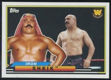 2018 Topps Heritage WWE Iron Sheik Big Legends Insert #BL-21