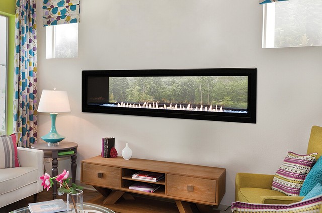 Empire Vent Free Fireplace Boulevard 60 Linear See Through 60