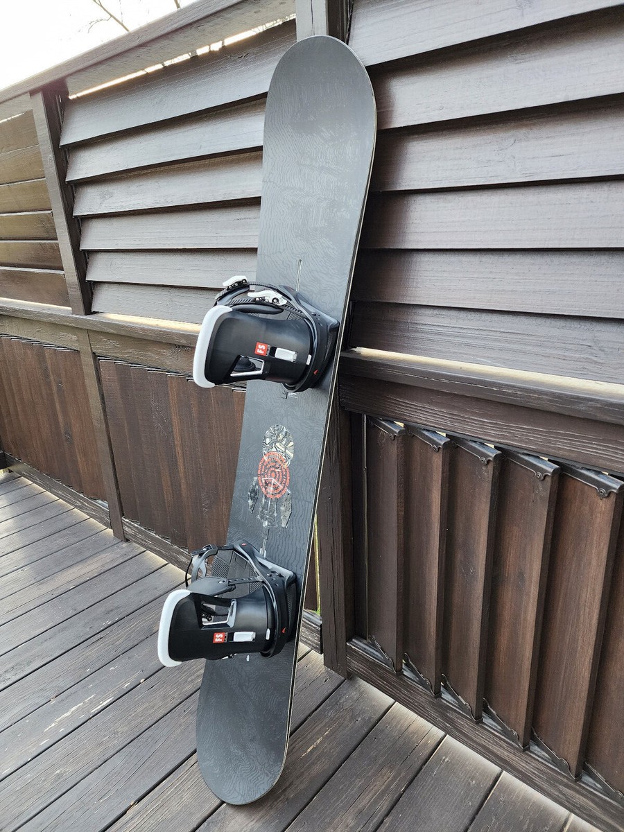 Burton Ripcord 158W cm Snowboard with Large Freestyle Bindings 2022 NO SHIPPING