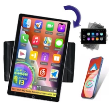 10.1'' Android 13 4G+64GB 2DIN Car Stereo Apple Carplay GPS Navi Wifi FM Radio