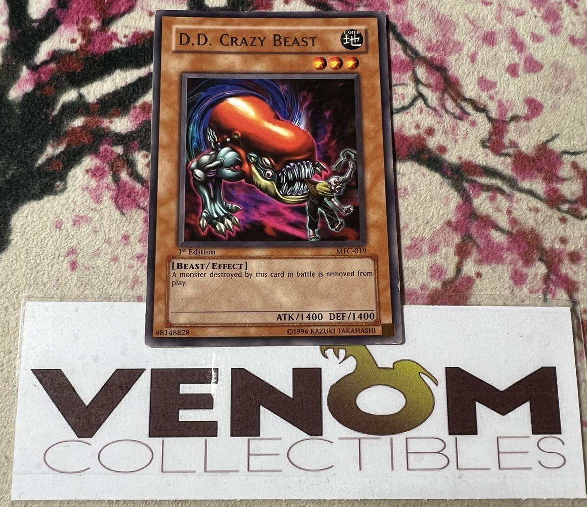 1x (LP) - D.D. Crazy Beast - MFC-019 - Rare - 1st Edition YuGiOh