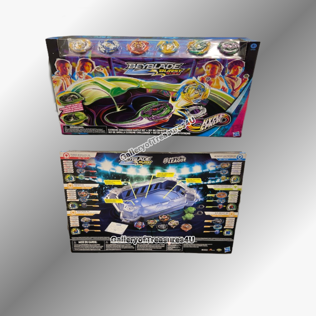 Beyblade Burst Rise Hypersphere Extreme Challenger Battle Set
