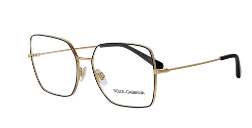 occhiali da vista donna Dolce e Gabbana montatura DG 1323 squadrati grandi  oro | eBay